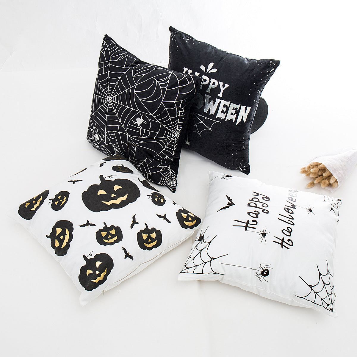 Wholesale  pillow with gold and silver hot stamping