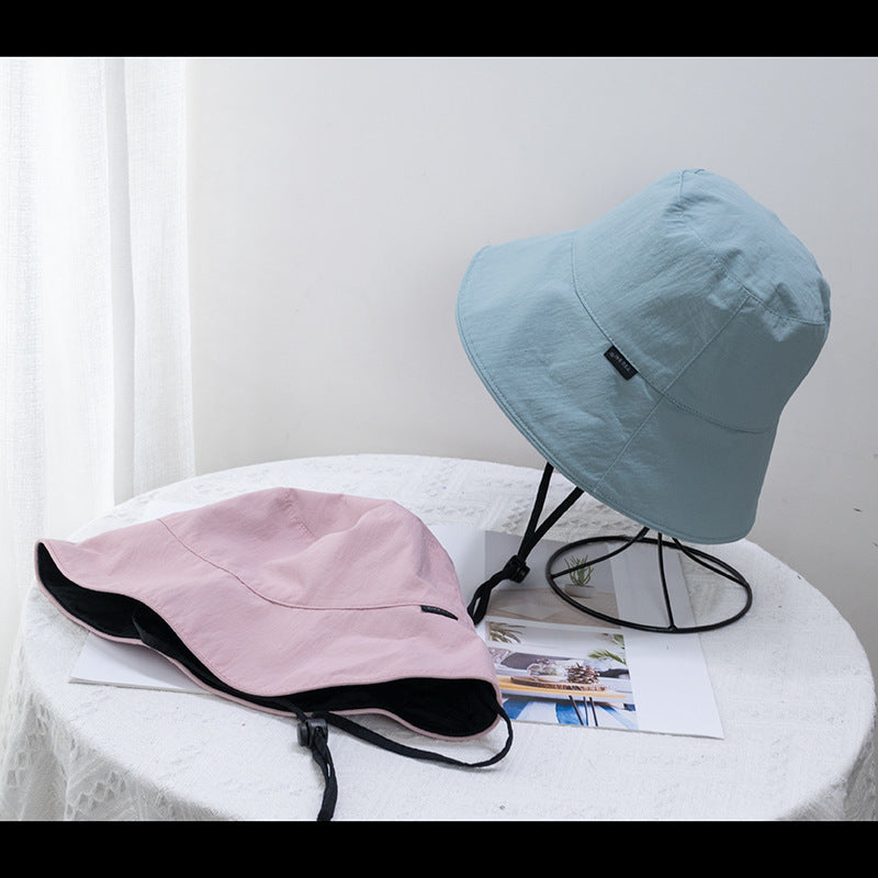 Wholesale Double-sided Large Brim Breathable Bucket Hat