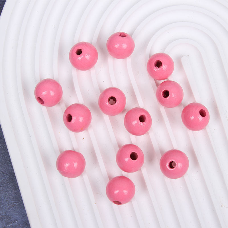 Wholesale 20pcs Summer Watermelon Dwarf Colorful Wooden Beads DIY Accessories