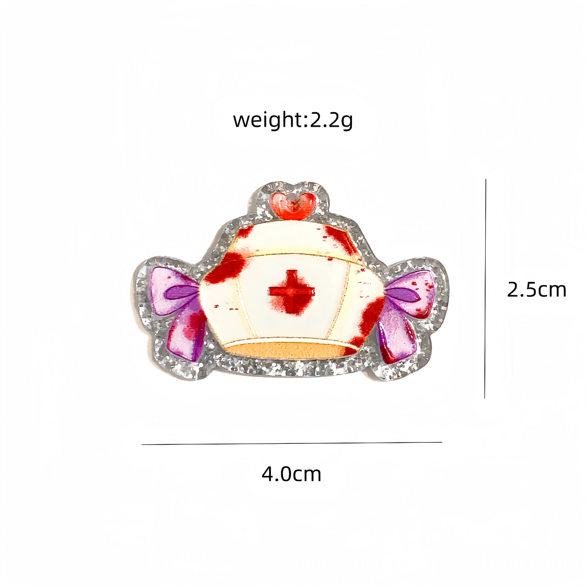 Wholesale 30pcs Nurses Day Acrylic Sheet DIY Accessories