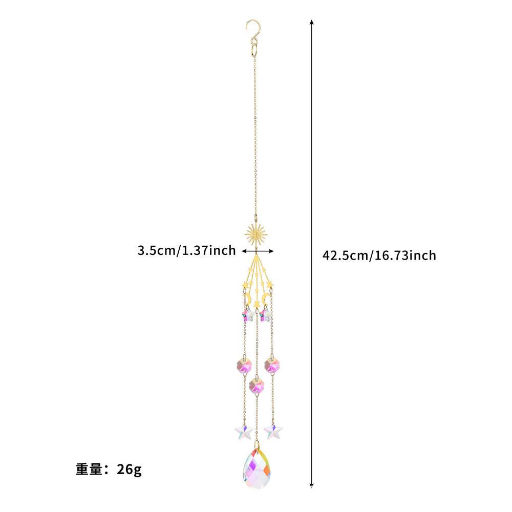 Wholesale window hanging universe galaxy planet series wind chimes