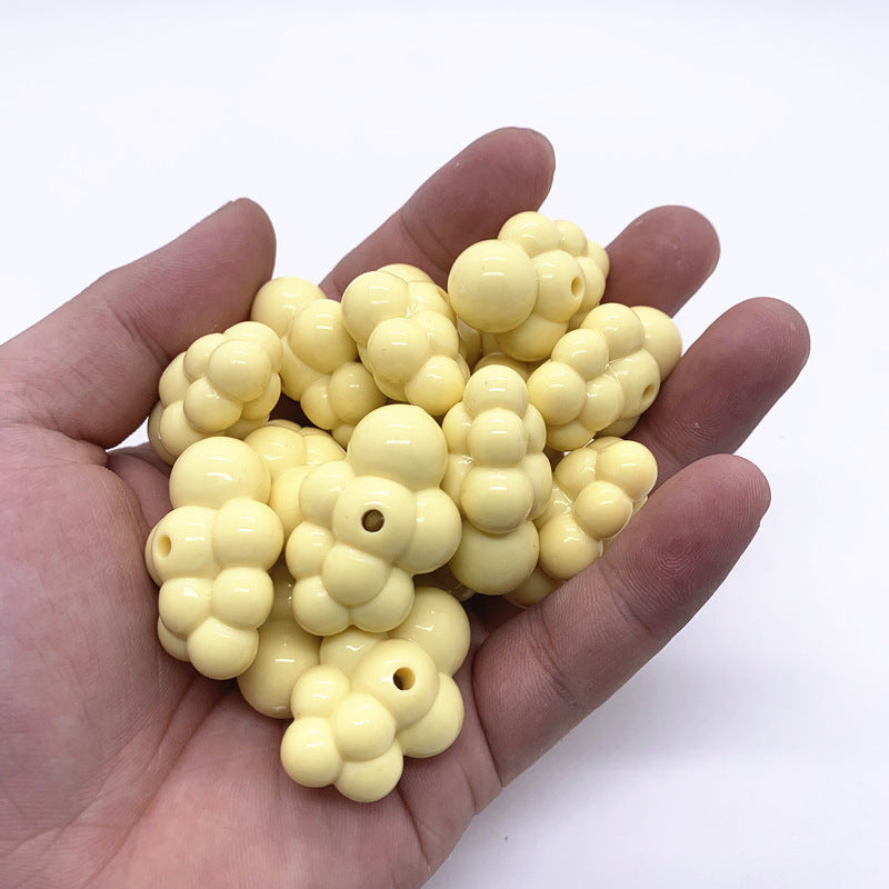 Wholesale Acrylic Colorful Cute Cloud Beads