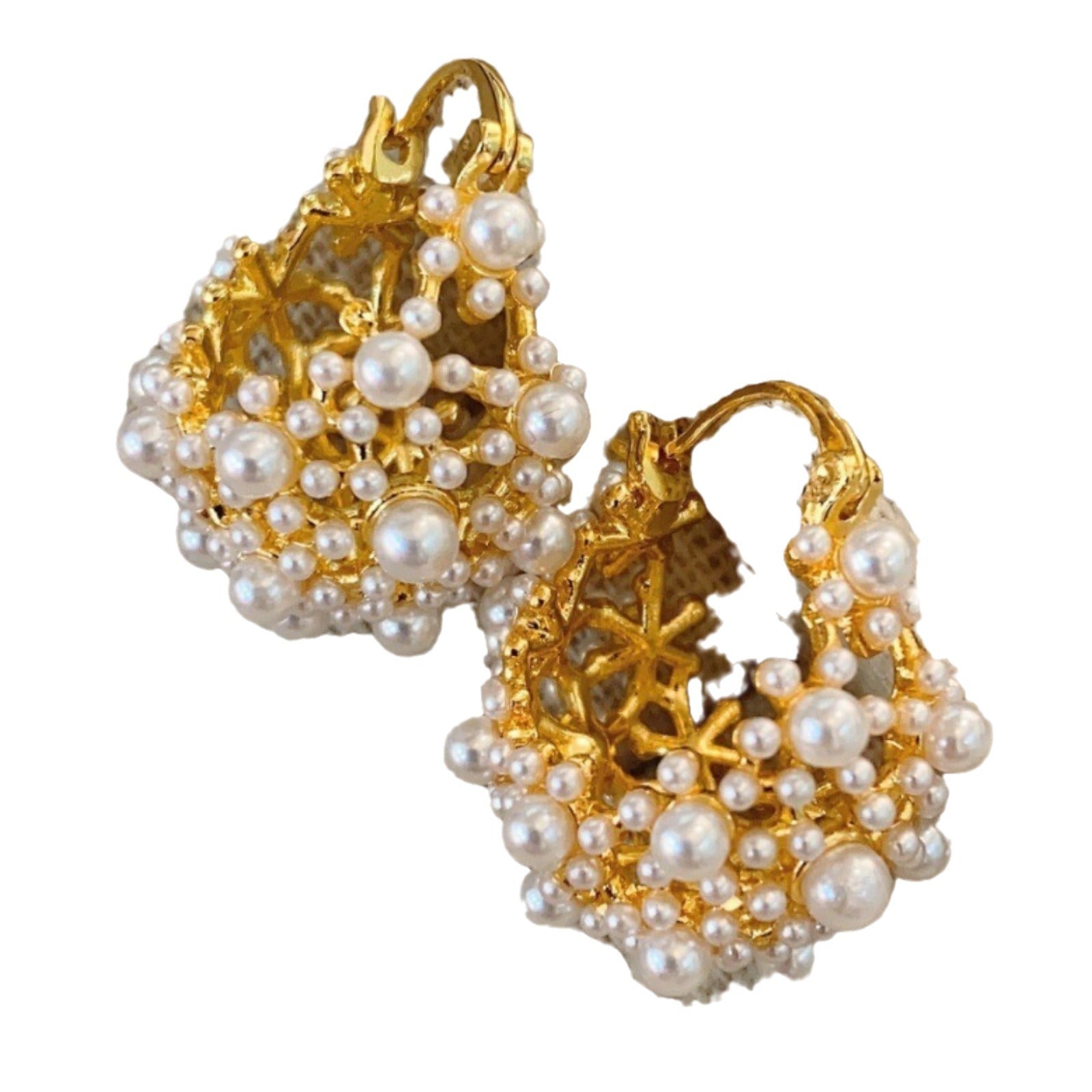 Wholesale Small Millet Bead Fashion Earrings