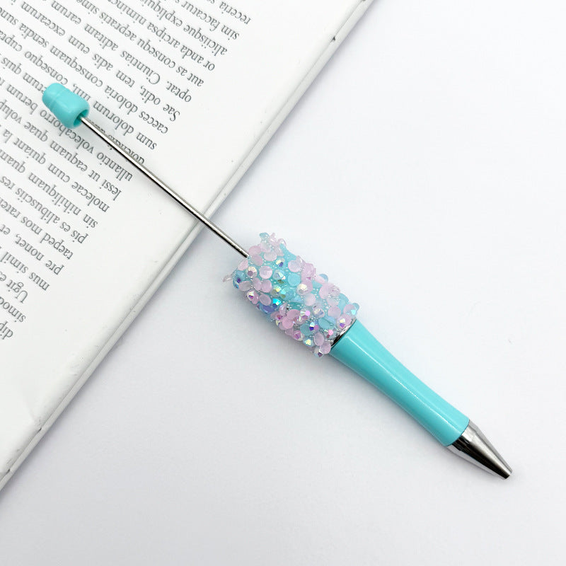 Wholesale Beadable Pens Resin Diamond Sequin DIY Pen