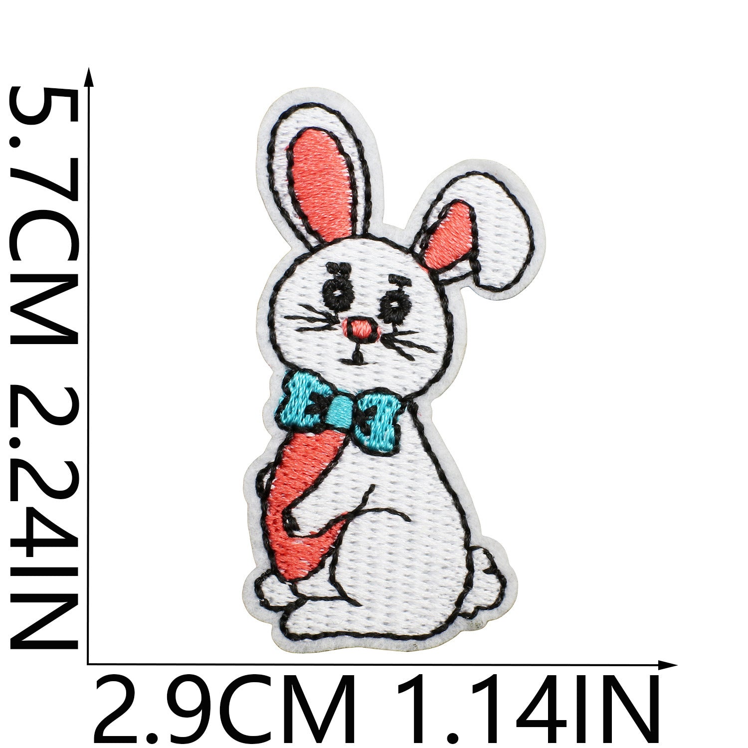 Wholesale Easter Rabbit Easter Egg Carrot Embroidery DIY Patches