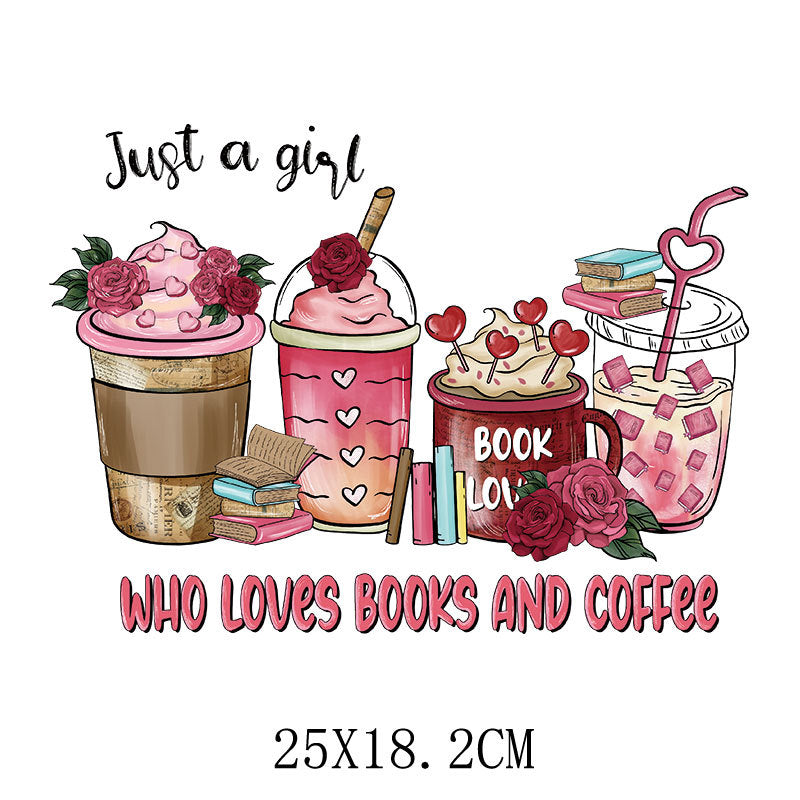 Wholesale Pink Valentine' s Day Heat Transfer   UV DTF Ready to Press Transfers Wraps