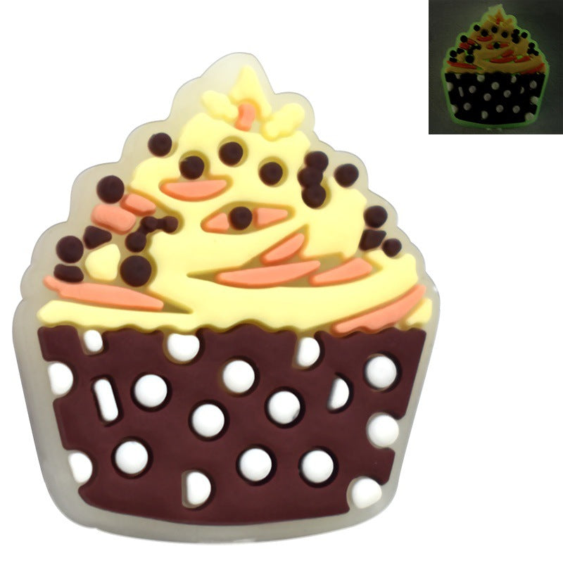 Wholesale Random 100pcs/pack  Glow-in-the-dark cartoon multi-functional beaded   Focal Beads