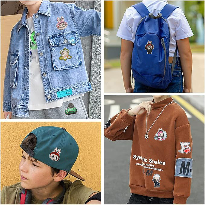 Wholesale Cute Embroidery Patches Iron On For Clothing Bags Craft Supply OLY Exclusive