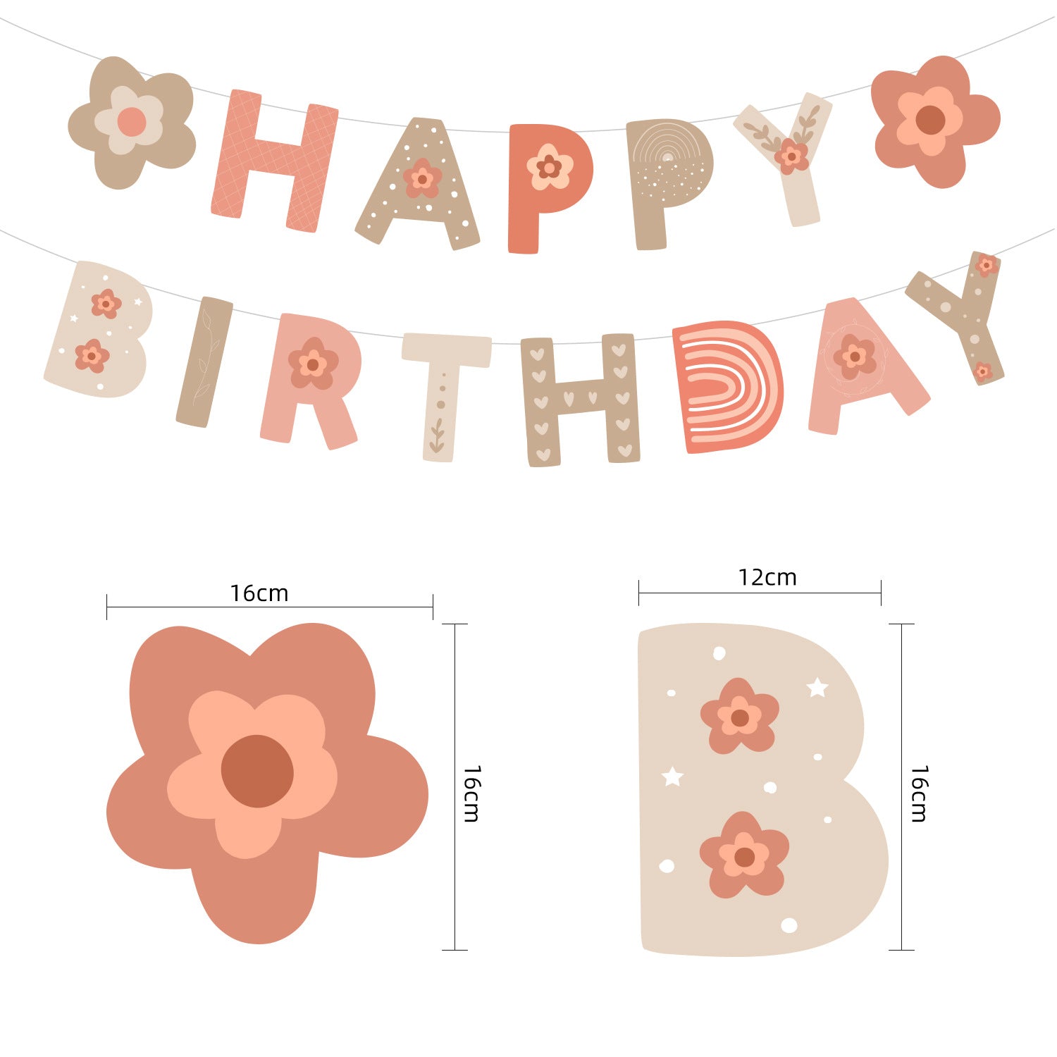 Wholesale Dinosaur Theme Party Birthday Flag Decoration