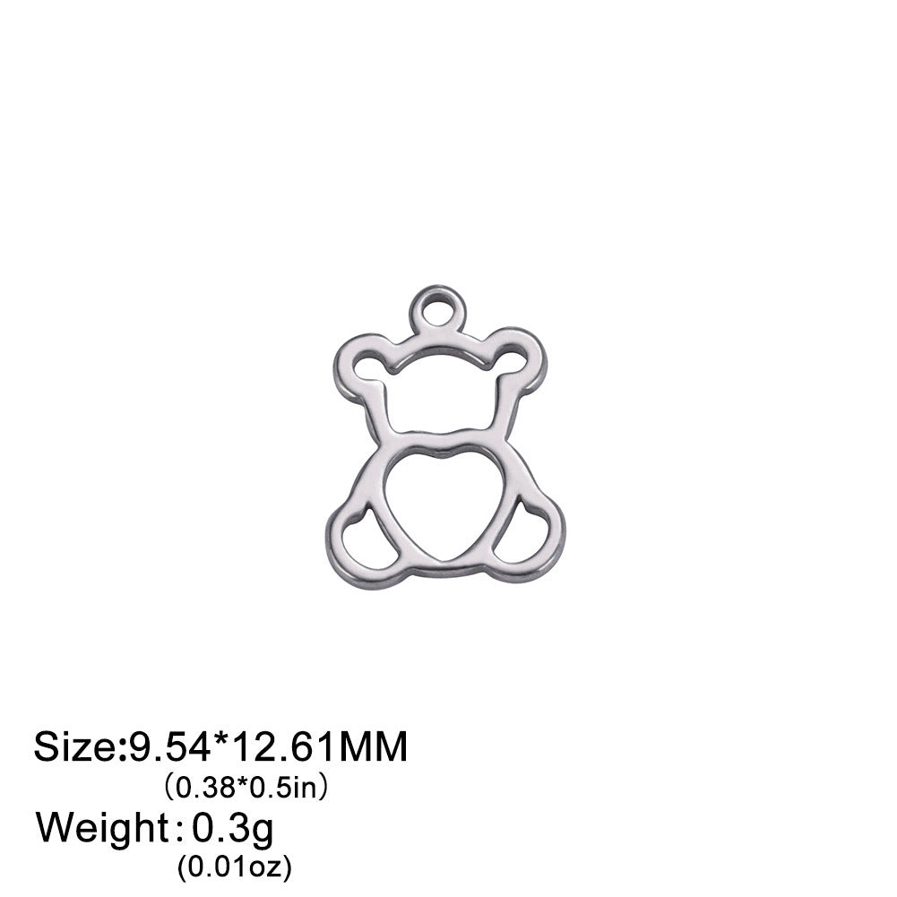 Wholesale DIY Cute Cartoon Jewelry Bear Leaf Star Bracelet