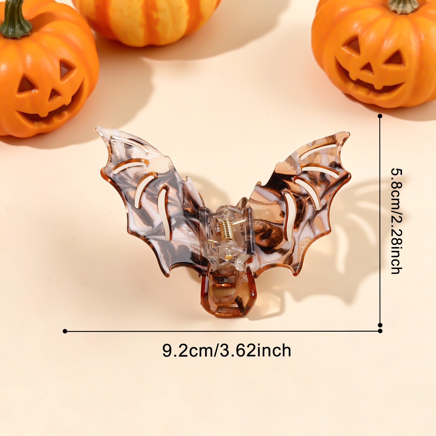 Wholesale PVC Bat Hair Claw Clip For Women  Party Hair Accessory