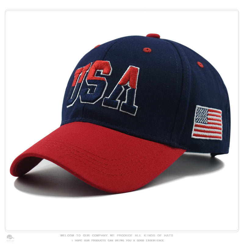 Wholesale Letter Embroidered Outdoor Sunscreen Baseball Cap