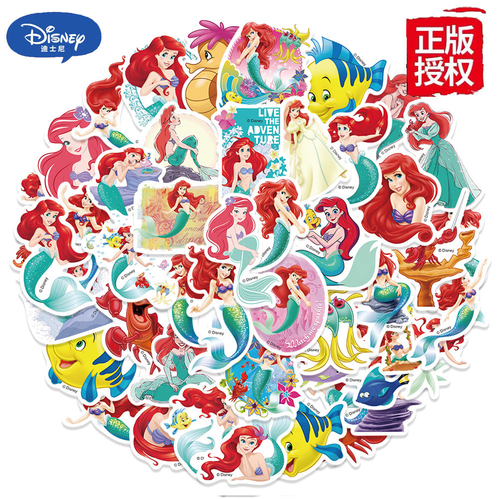 Wholesale 50 cartoon red-haired girl graffiti stickers waterproof stickers