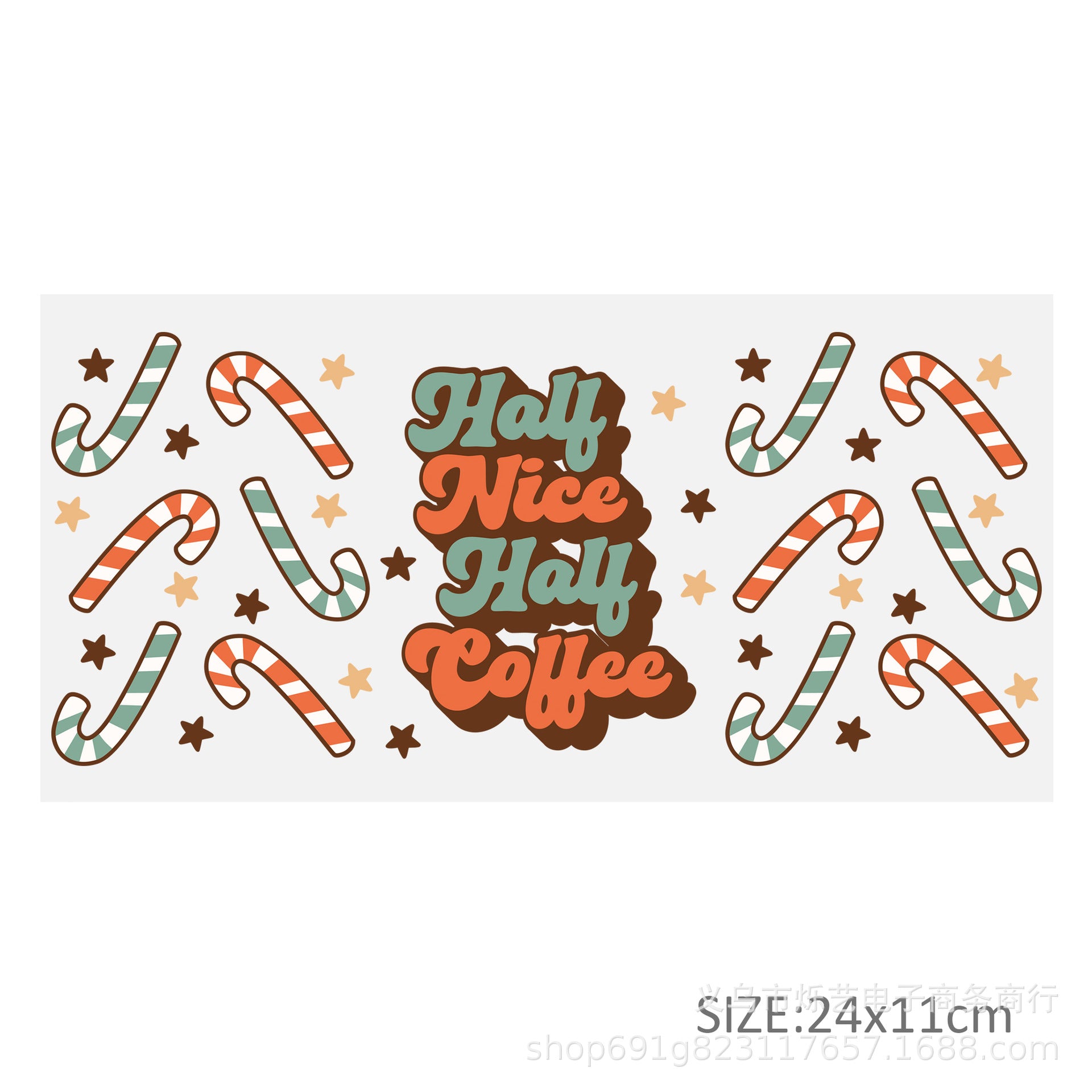 Wholesale Christmas series  Olaf  16oz Cup UV DTF Wraps