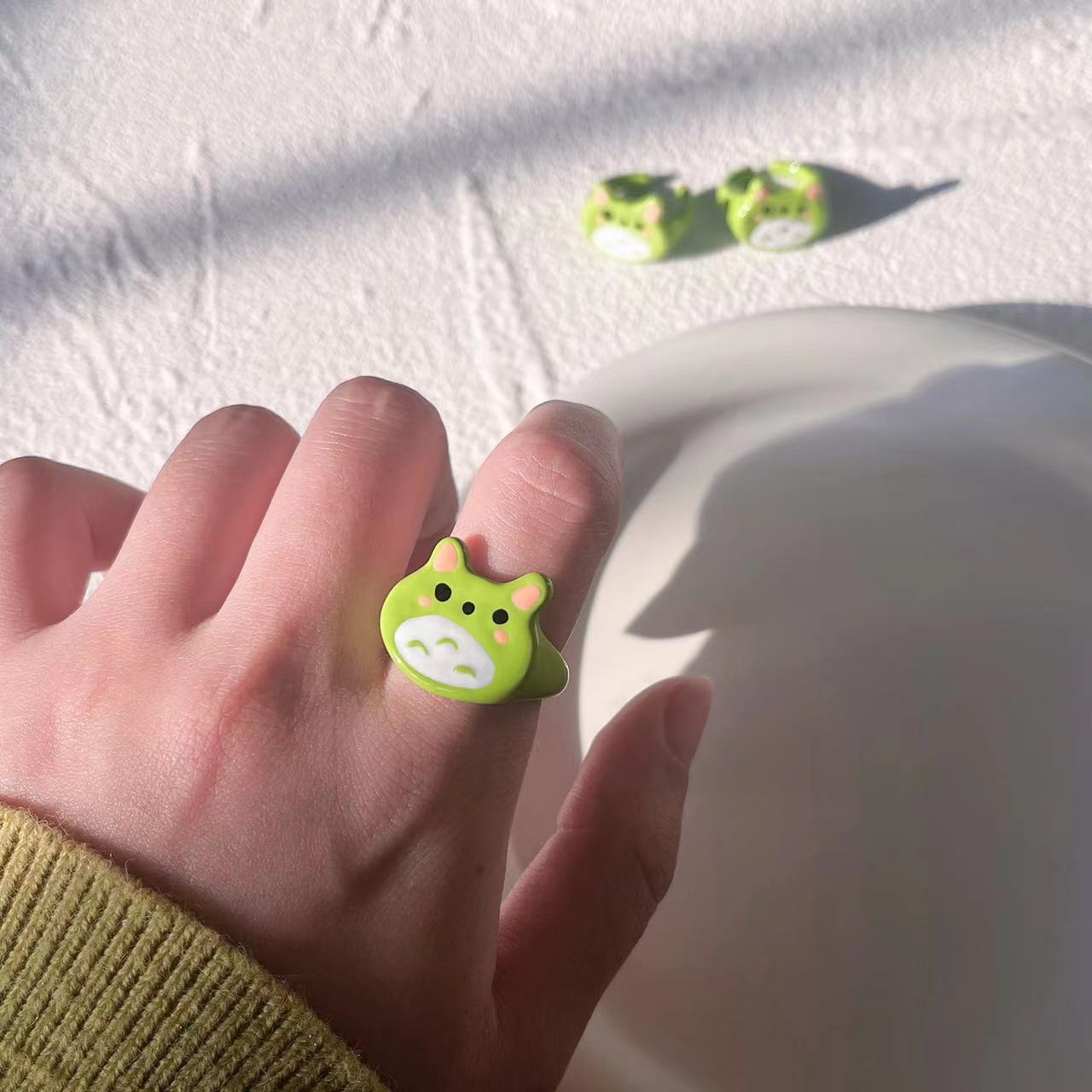 Lindo anillo de aleación abierta al por mayor