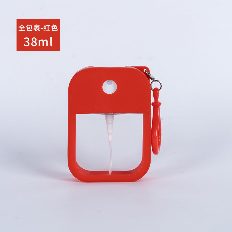 Wholesale DIY Silicone Set Spray Bottle 38ml Alcohol Perfume Hand Sanitizer Spray Bottle Travel Bottling Set Can Be Wraped Can Be DIY