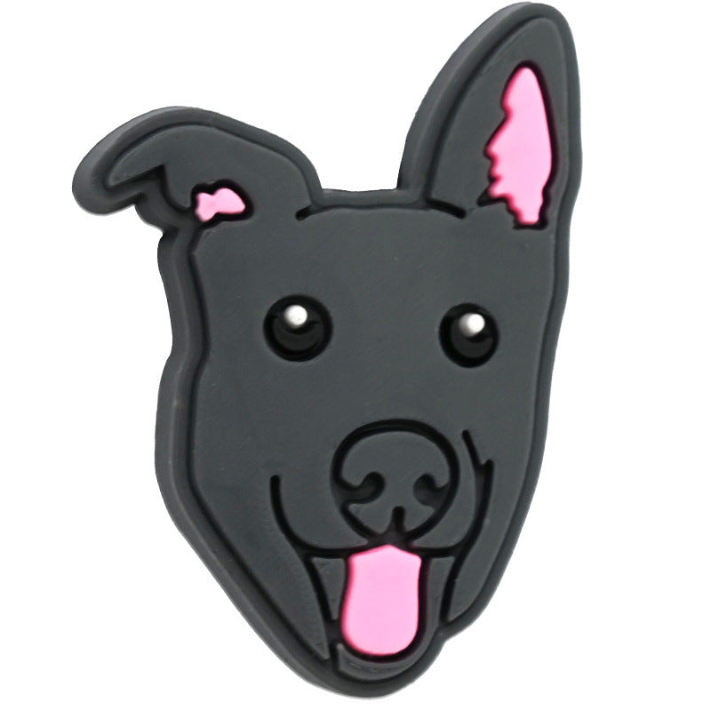 Wholesale   Random 100pcs/pack  Cartoon dog bead  Focal Beads