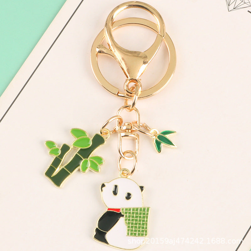 Wholesale Panda Alloy Keychain