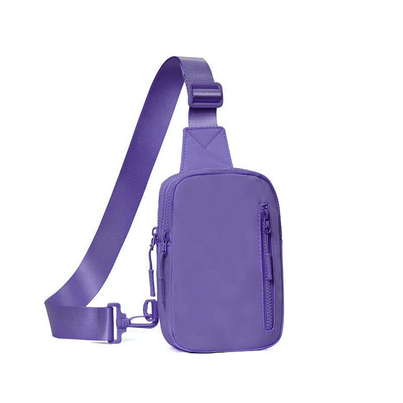 Wholesale Fashion Outdoor Leisure Polyester Adjustable Strap Single Shoulder Crossbody Bag