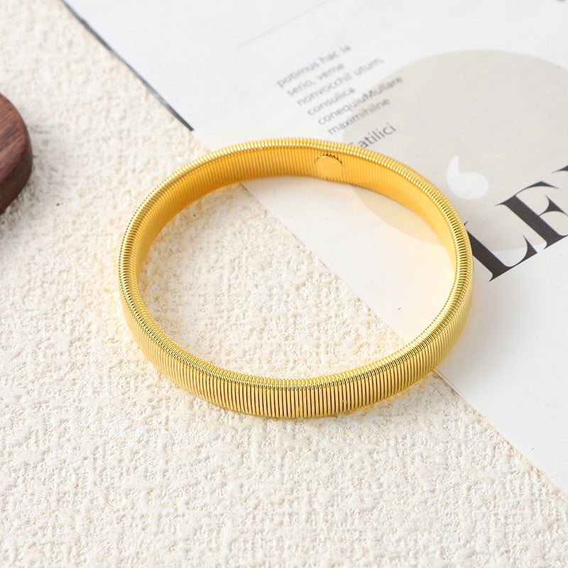 Wholesale Stretchable Metal Bracelet Armband Shirt Sleeve Ring