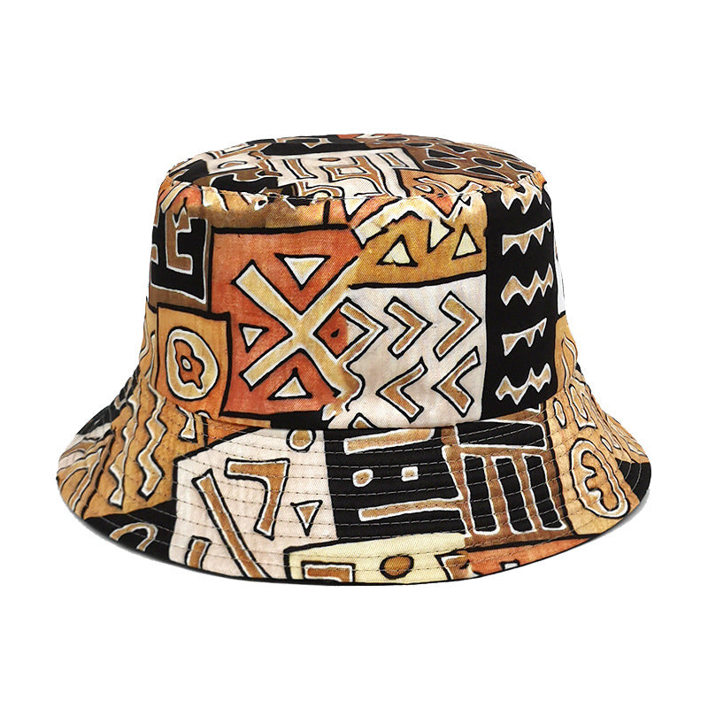 Wholesale Bohemian Style Outdoor Sun Visor Double-sided Bucket Hat