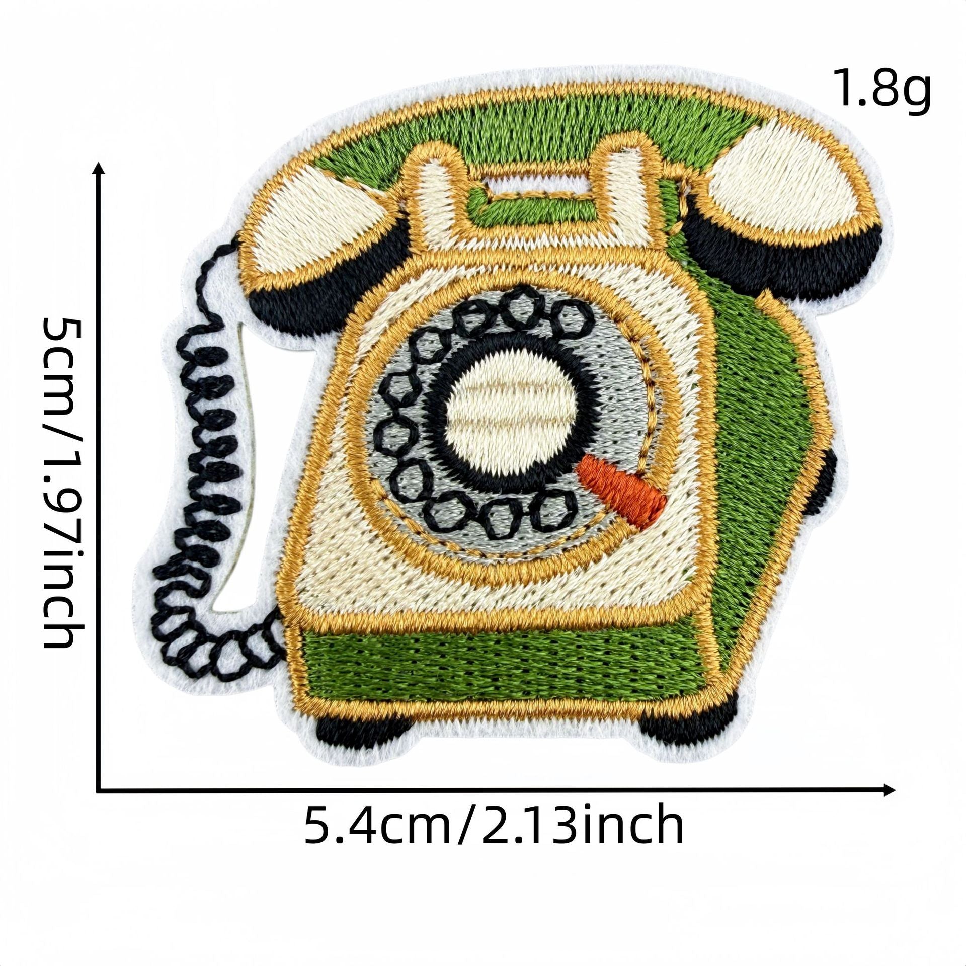Wholesale 32Pc Home Theme Iron On Embroidered Patches DIY Sewing Decorative Appliques For Clothing Bags And Home Decor