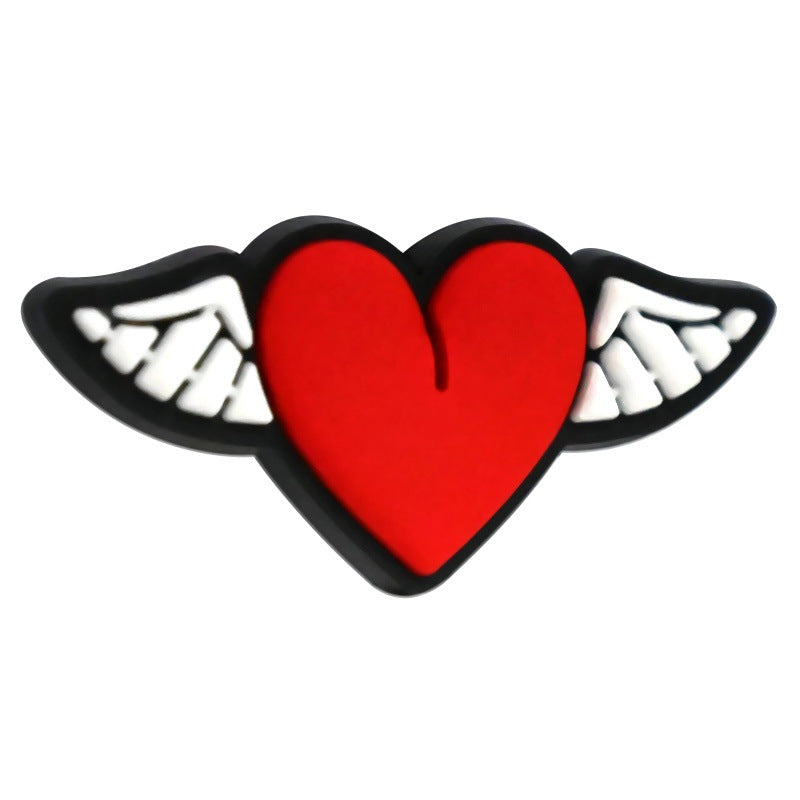 Wholesale Random 30pcs Valentine' s Day Series Love Cartoon Focal Beads