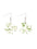 Wholesale St. Patrick's Day Clover Plant Acrylic Earrings Small Fresh High Elegant Leaf Earrings