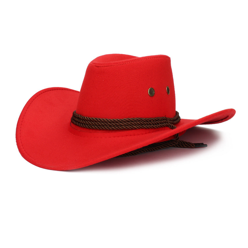 Wholesale Western Cowboy Hat Suede Knight Hat