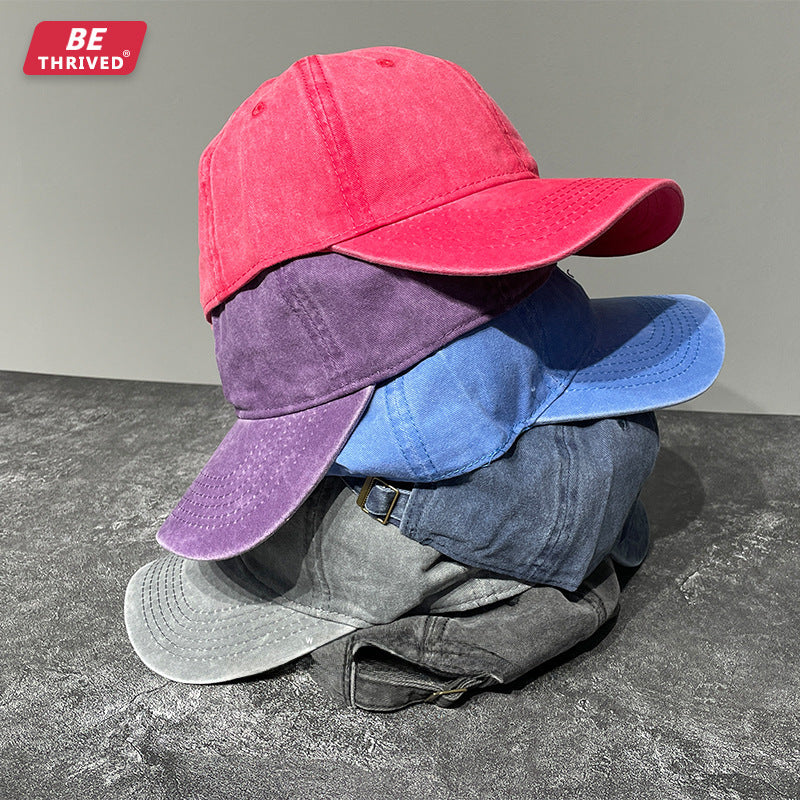Wholesale wash old hip hop cap curved eaves baseball cap