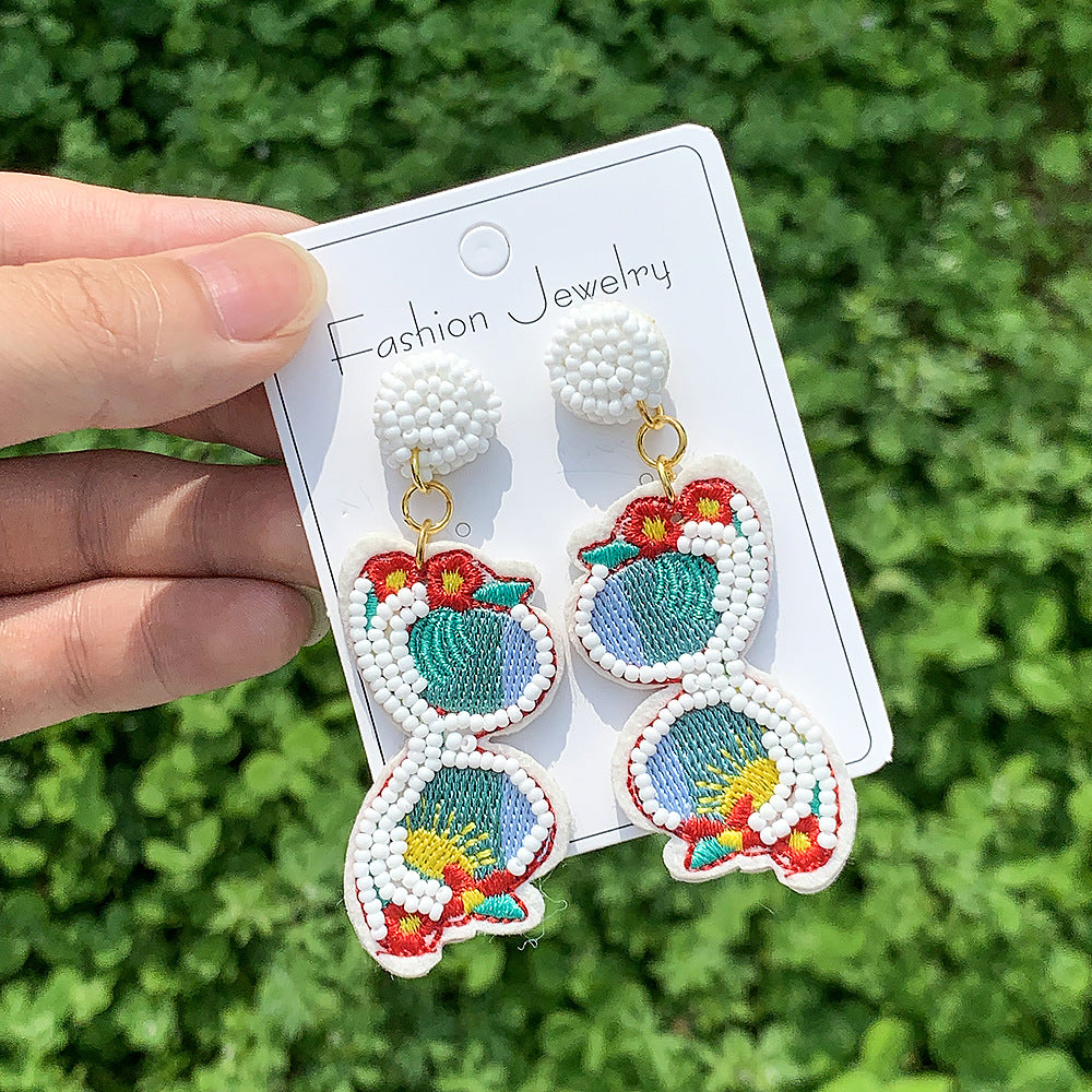 Wholesale Bohemian Handwoven Sunglasses and Bead Earrings