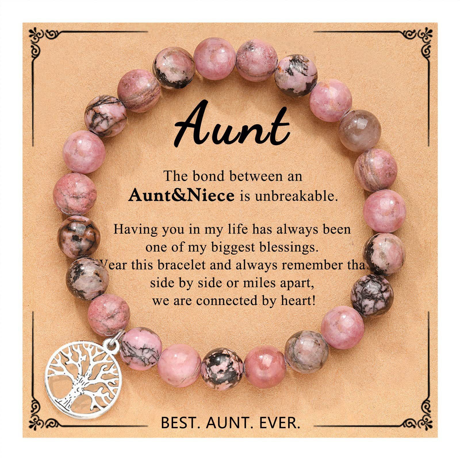 Wholesale Natural Stone Band Card Braided Obsidian Crystal Agate Beaded Bracelet