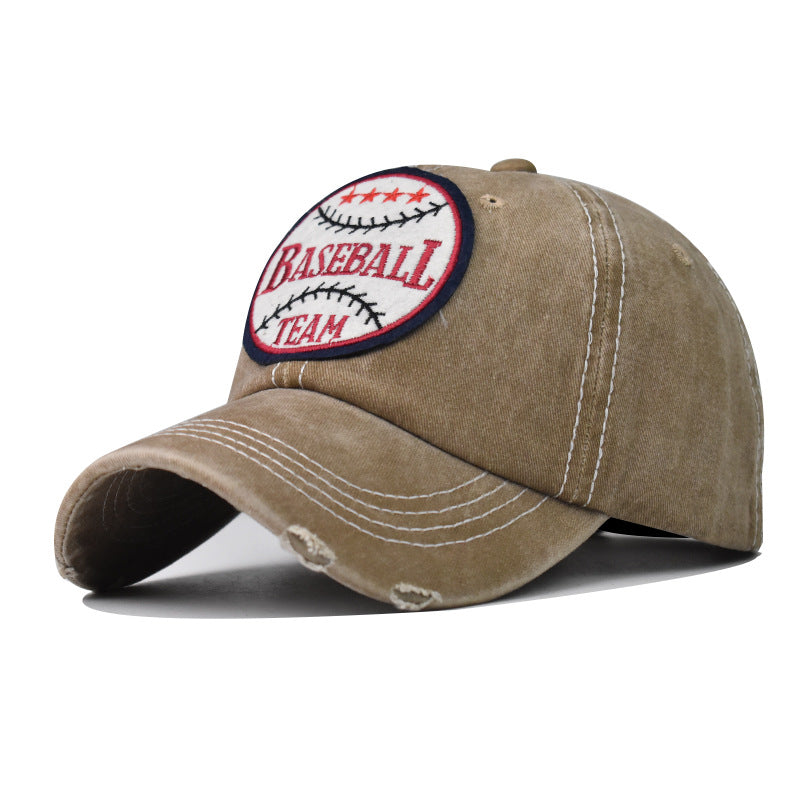 Capas de béisbol bordadas de algodón al por mayor