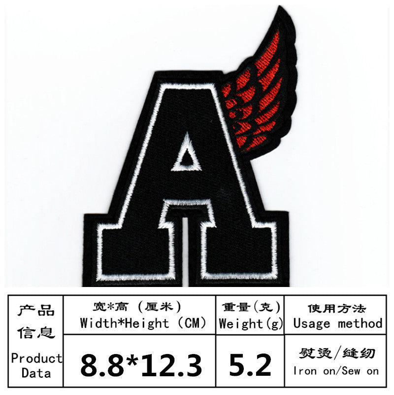 Wholesale Independence Day flag with diverse letters DIY Patches