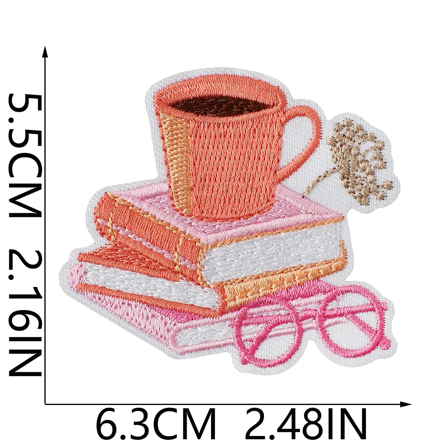 Wholesale Iron On Embroidered Patch Bear Book Design For Bags And Clothing Chic Boutique Craft