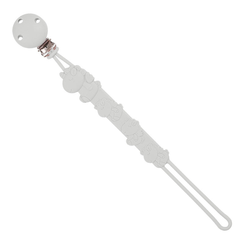 Caqueta de chupete de pachuier de silicona de silicona para bebés de 10 piezas al por mayor