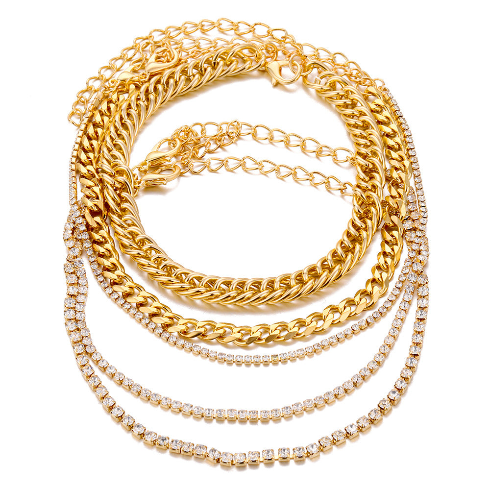 Wholesale Multi-layer Vintage Tassel Bracelet Set