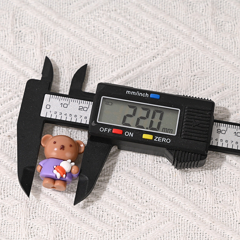 Wholesale 10pcs Cute colored cartoon 3D Focal Beads