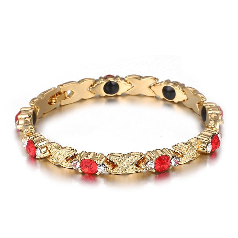Wholesale Magnet Bracelet Color Diamond Bracelet Trendy Cool All-match Bracelet