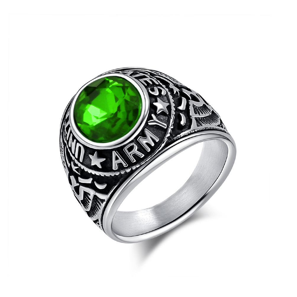 Wholesale Vintage Titanium Steel Ring