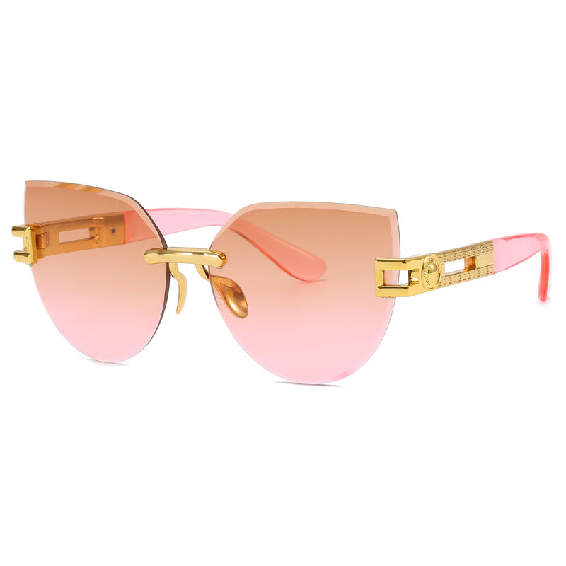 Wholesale PC Gradient Frameless Sunglasses