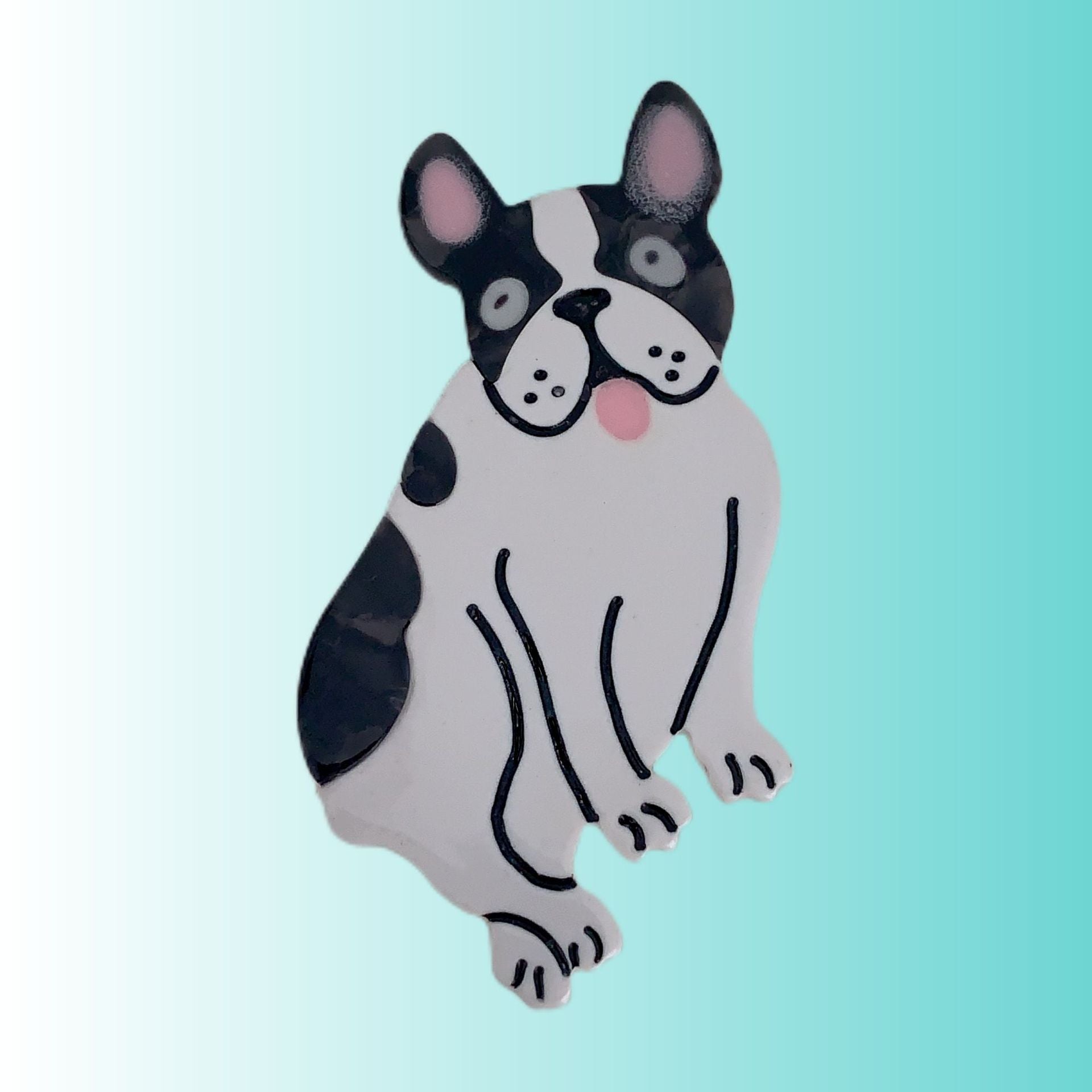 Wholesale Fun Dog Acetate Duckbill Clips