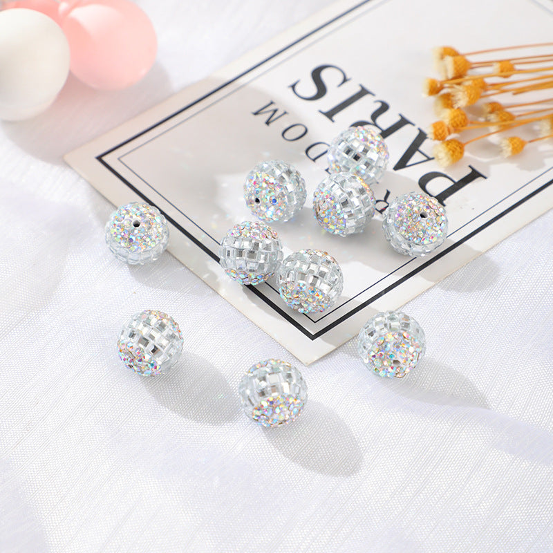 Wholesale 50pcs Heavy Industry Beads Crystal Diamond Balls