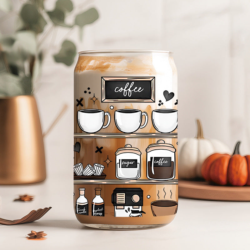 Wholesale Coffee Drinks for  Mother's Day 16oz Cup UV DTF Wraps