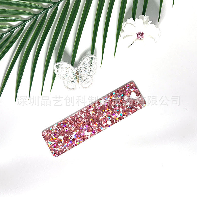 Wholesale 10pcs/pack star series acrylic bookmark DIY pendant ornaments