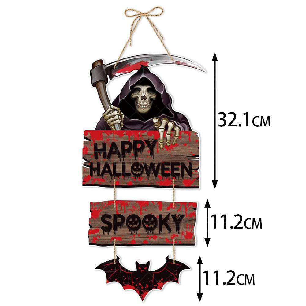 Wholesale 5pcs/pack door decoration pumpkin bat hanging ornaments