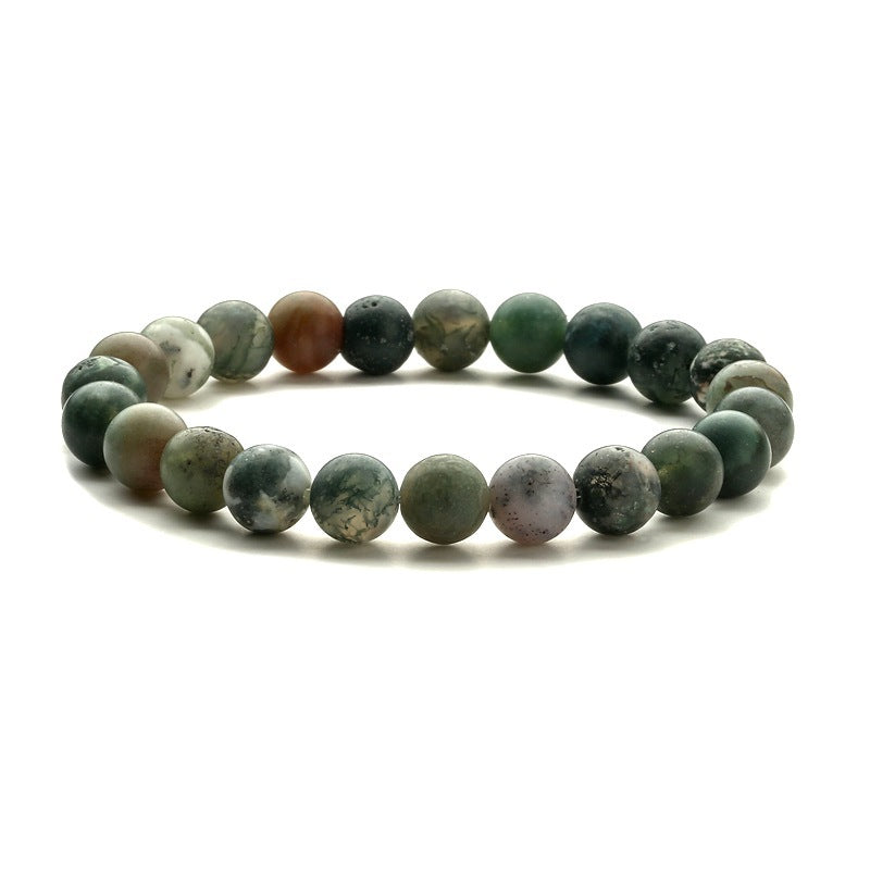 Wholesale Colored Natural Stone Agate Bracelet