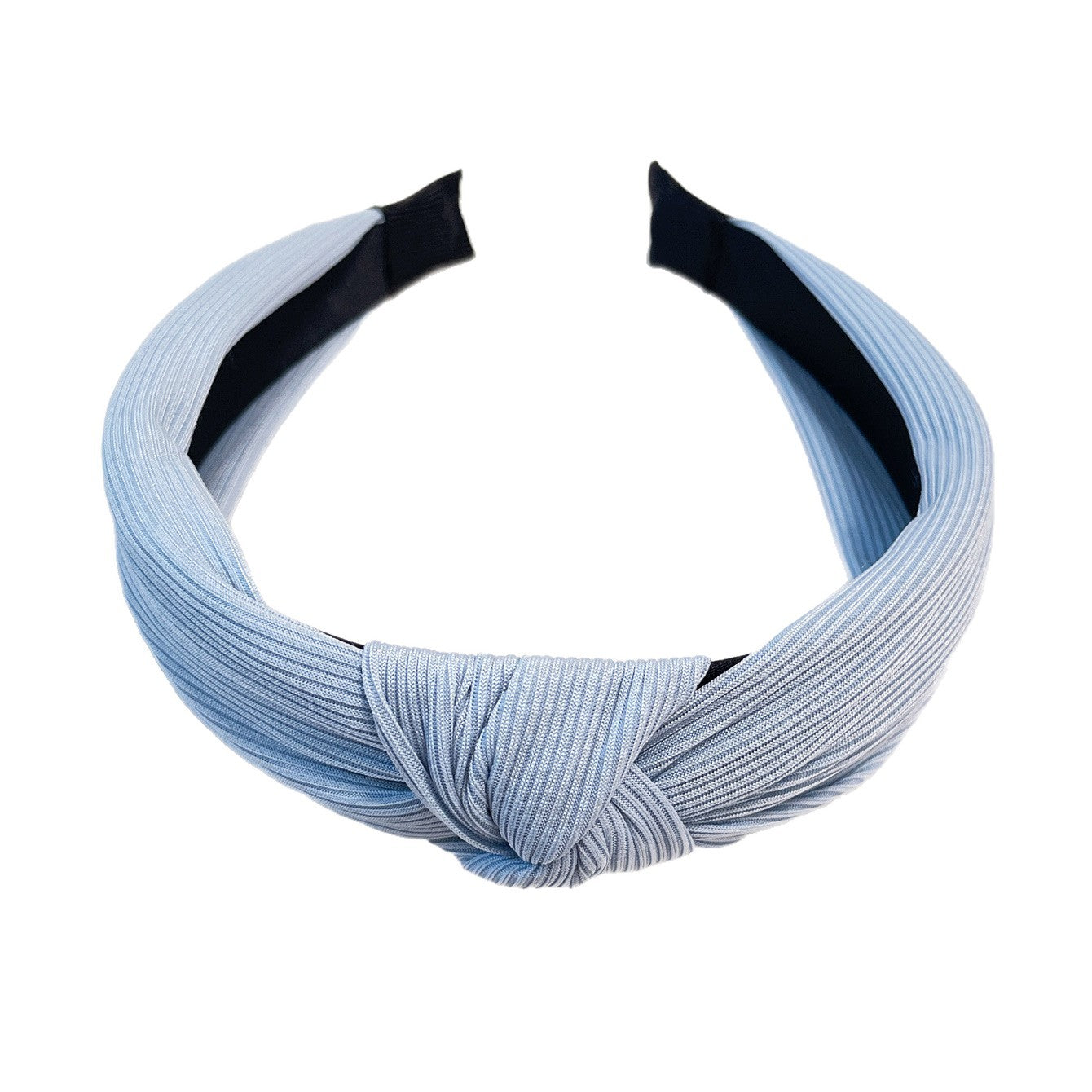 Wholesale Fabric flower cross knot wide edge sweet headband