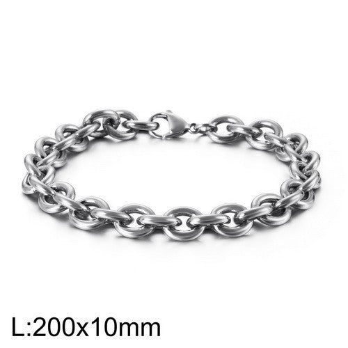 Wholesale Fashion Retro Light Luxury Hollow Steel Ball Stainless Steel Wish-granting Bracelet
