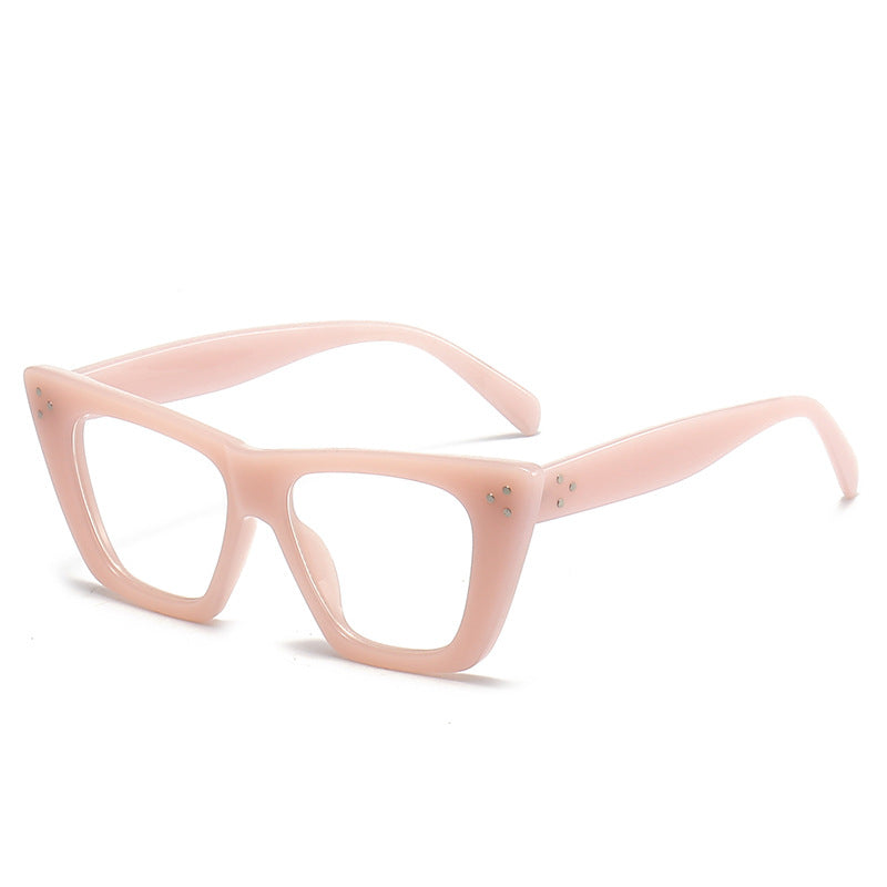 Wholesale Cat Eye Sunscreen Candy Color PC Sunglasses